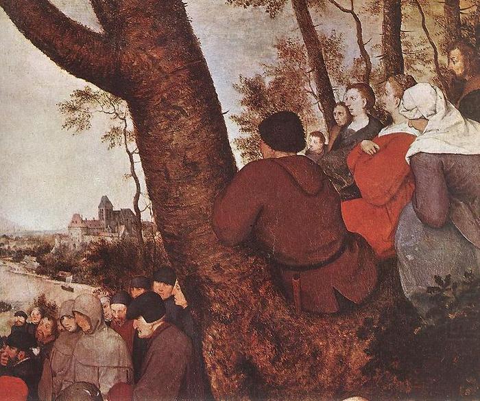 Pieter Bruegel the Elder The Sermon of St John the Baptist china oil painting image